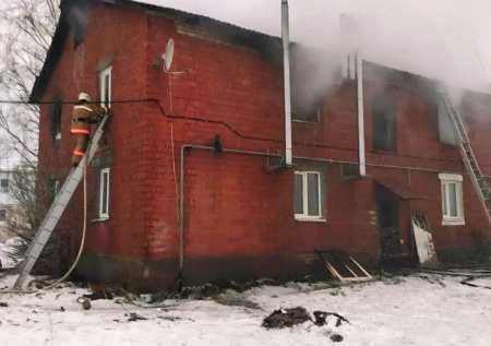 Четыре человека погибли при пожаре в Нижегородской области