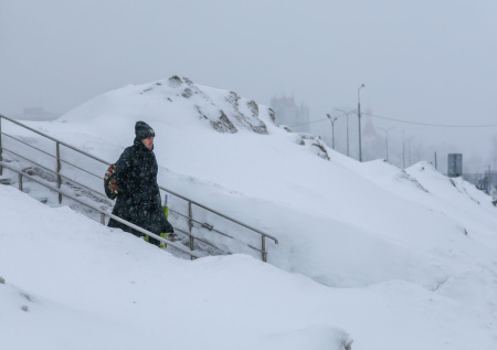 Жители Забайкальского края рассказали о снежном циклоне