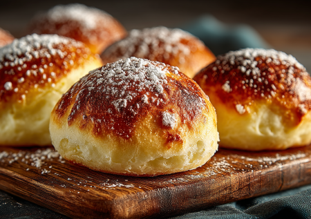 Нежнее этих булочек ничего не пробовал — готовлю тесто без дрожжей: через полчаса на столе свежая выпечка