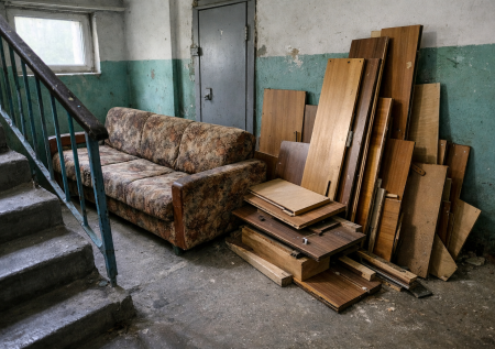 Россиянам напомнили об опасности мебели в подъезде