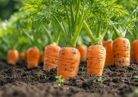 Забыла о прореживании моркови и больной спине — семена сами всходят на нужном расстоянии