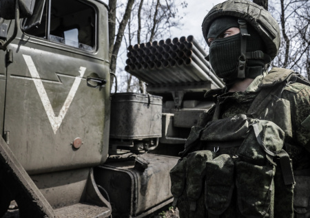 Российский «Град» накрыл украинские войска в Херсоне