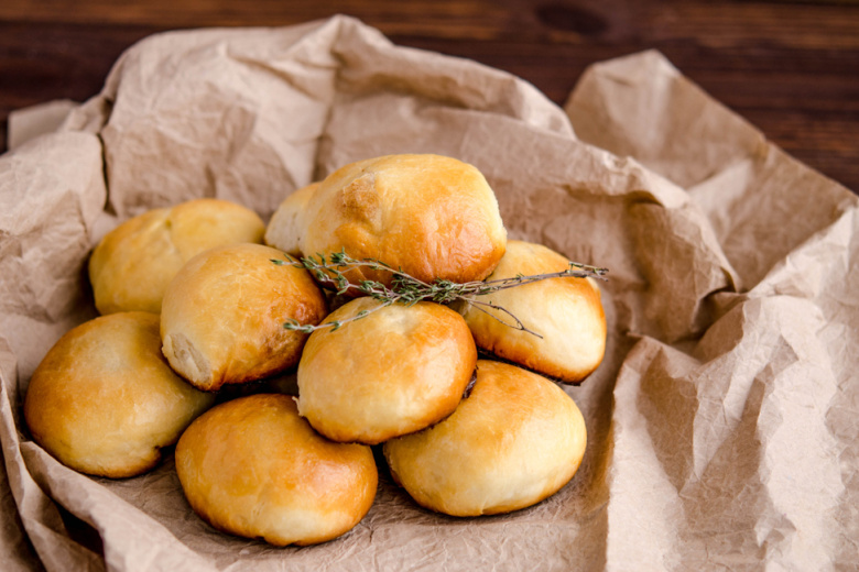 Булочки без дрожжей на завтрак