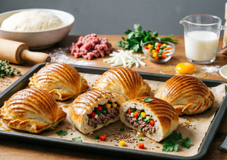 Фаршевые «ракушки», от которых все в шоке: сочные, румяные и исчезают быстрее пирожков