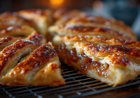 Пирог-гармошка на решётке: без формы, без противня, а хрустит со всех сторон. Пышнее обычных пирогов