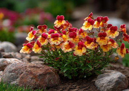 Зацветает через 40 дней после посева бутонами, похожими на мордочки обезьянок: диво дивное, а не цветок