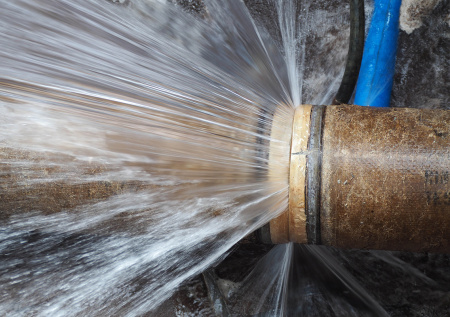 Гейзер из кипятка забил в российском городе