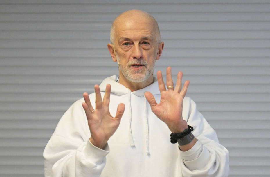 Эдуард Бояков на пресс-конференции после презентации спектакля «Соборная площадь» в Музее Москвы