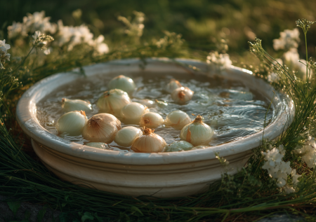 Не сажаю севок, пока не замочу его: не знаю проблем с гнилью и луковой мухой