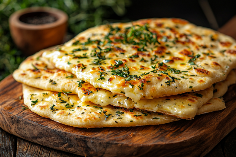 Ленивый хачапури на сковороде