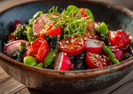 Все думают, что держу на даче повара из Италии — настолько этот «огородный» салат оказался вкусным