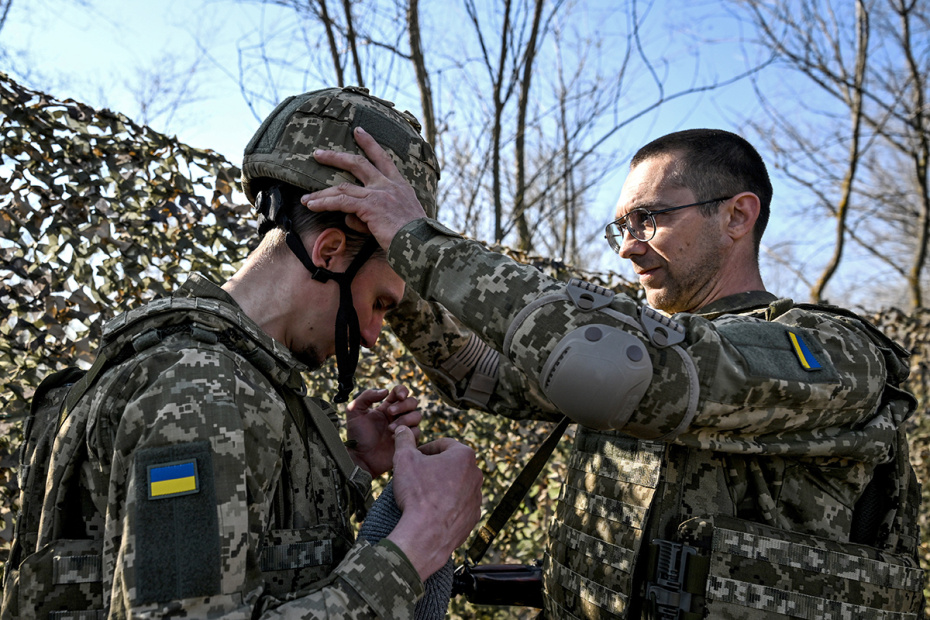 Военнослужащие ВСУ