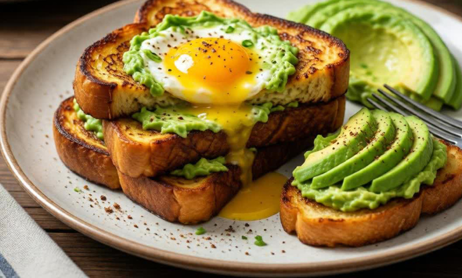 Рецепт гренок с авокадо