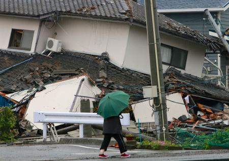 Очевидцы рассказали о том, как пережили новое землетрясение в Японии