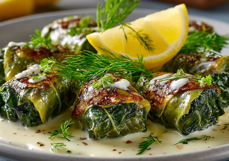 Долму готовлю в греческом стиле — это оказалось так вкусно, что о классике забыли