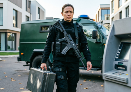 Украинские банки из-за нехватки мужчин начали набирать в инкассаторы женщин