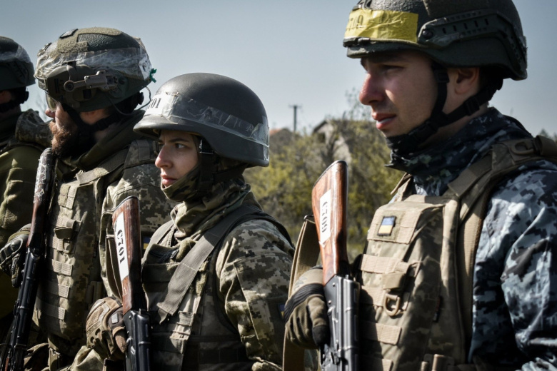 Военнослужащие ВСУ