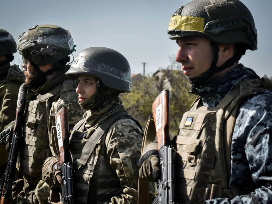 Военнослужащие ВСУ