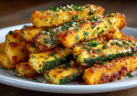 Перестала готовить картошку фри сразу, как попробовала кабачковые палочки: ароматные, с корочкой из специй