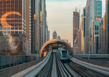 В Дубае будут строить «золотую линию» метро