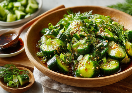 В пакете не солю, готовлю маринованные огурцы в заправке из соевого соуса: можно есть через 1 час