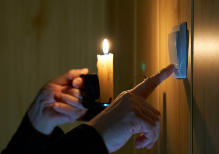 Север Украины оказался в темноте