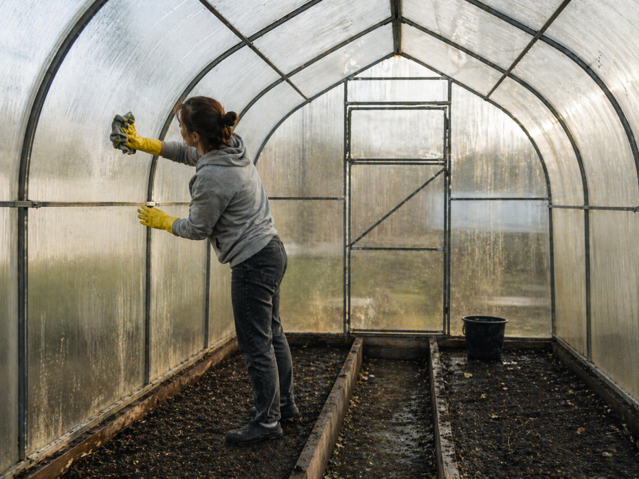 Теплица из поликарбоната