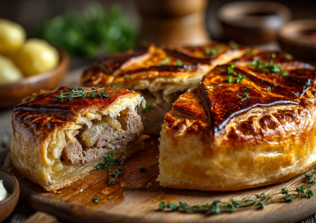 Чульмэк бэлиш из Татарстана — готовим аутентичный пирог в горшке со сметанным тестом