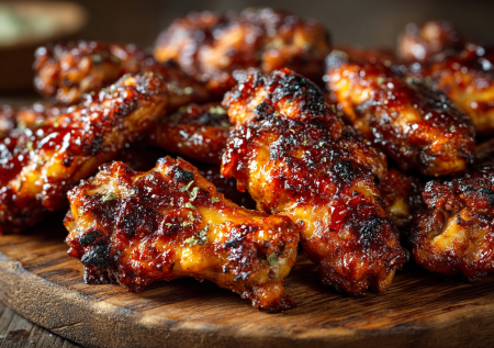 Вместо фритюра и тонны масла — делаю эти крылья BBQ в сухом маринаде. Корочка, как в ресторане