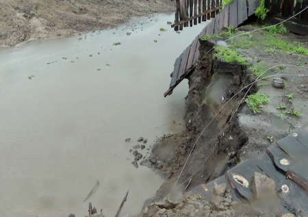 Режим ЧС ввели в российском регионе из-за оползней