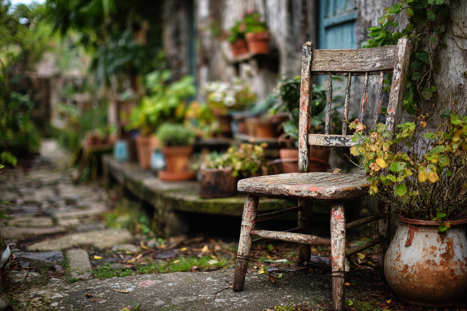 Легкие скамейки и стульчики для работы в саду