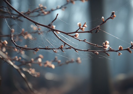 Неизвестное вещество на деревьях встревожило жителей европейской страны