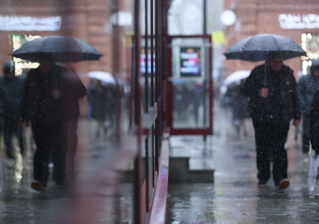 Москвичей предупредили о «снегодожде» в понедельник