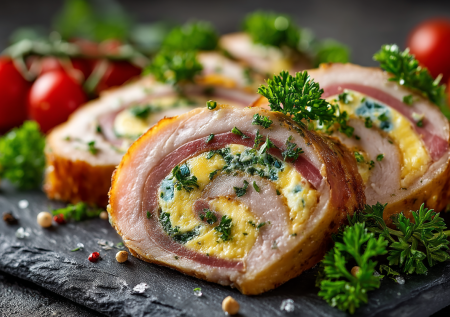 Беру ветчину и превращаю в эффектные рулетики — 20 минут для бюджетной закуски