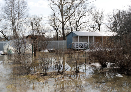 Число подтопленных на Кубани придомовых территорий выросло почти вдвое