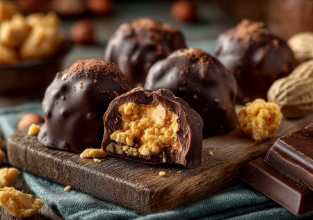 Конфеты «Белочка» за 30 минут — арахис, шоколад и вафли: хрустят и тают, вкуснее магазинных