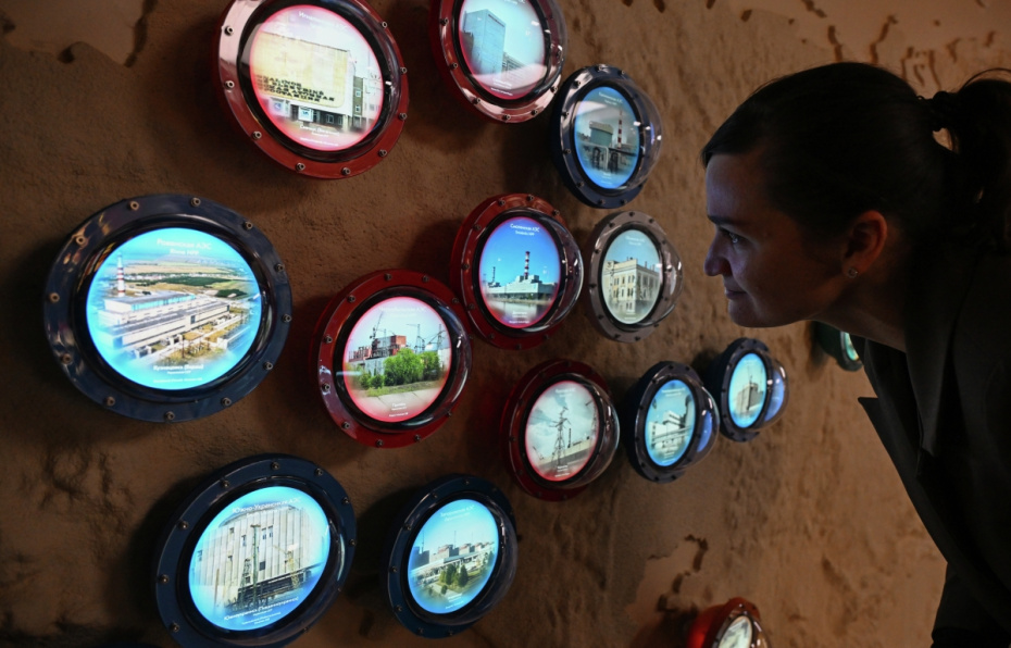 Фотокорреспондент NEWS Наталья Шатохина на выставке «Чернобыль. Подвиг народа» в музее «Атом» на ВДНХ в Москве. Экспозиция открылась 24 апреля, открытие приурочено к 40-летию аварии на Чернобыльской атомной электростанции 26 апреля 1986 года