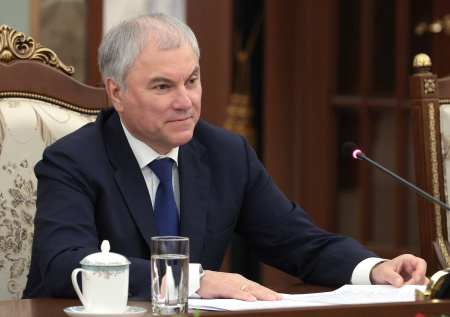 Володин поблагодарил КНДР за помощь в борьбе с неонацистами