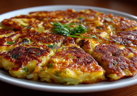 Беру пекинку и 3 ложки муки — жарю оладьи за 15 минут, хрустящие, нежные, с золотистой корочкой, вместо скучных сырников