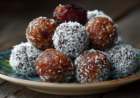 Конфеты из кураги и чернослива за 10 минут — орехи, какао и кокос: натуральный десерт без варки и без глютена