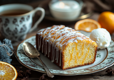 Простая выпечка из апельсина и яиц. Нежный кекс к чаю — сочный, вкусный, с хрустящей сахарной корочкой