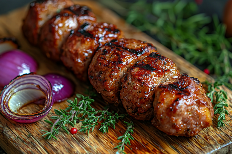 Шашлыки из говядины