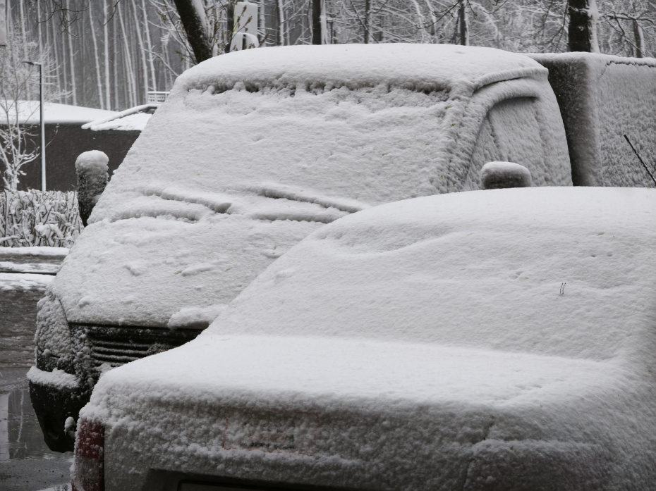 Снегопад в Москве