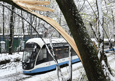 Москву завалило снегом 27 апреля: рекорды погодной опасности, пострадавшие