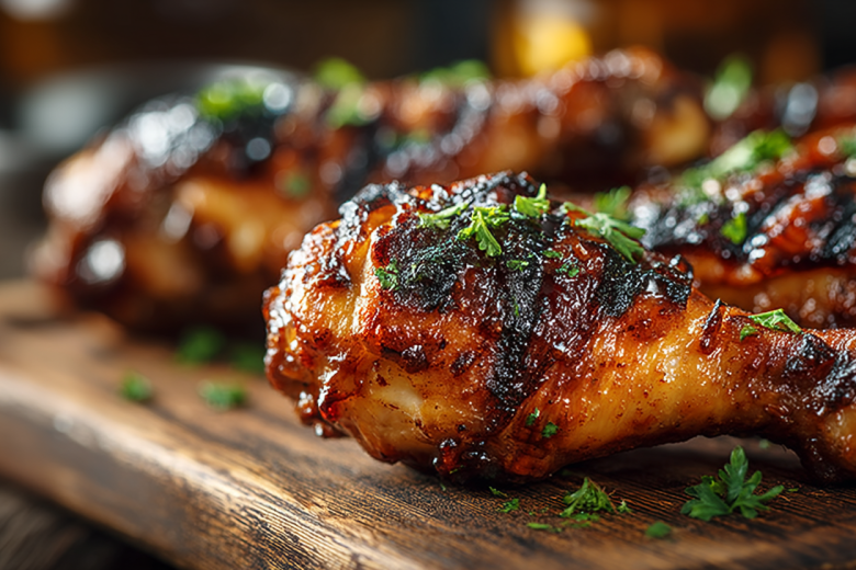 Рецепт куриных бедер в маринаде из лимона и розмарина