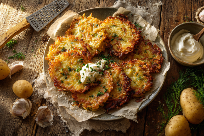 Рецепт классических драников из картофеля