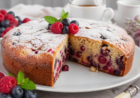 Быстрый ягодный пирог: любые замороженные ягоды и правильное тесто на масле — на всё про всё час