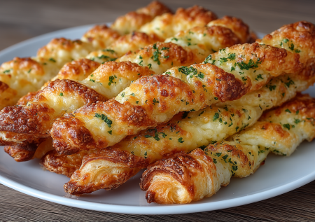 Натираю сыр на терке и в духовку — через 7 минут сырные палочки готовы, хрустящие, нежные. Находка к чаю