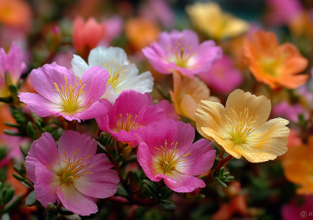 Живой ковёр своими руками: яркие шелковистые «розочки» распускаются даже в самую жаркую погоду