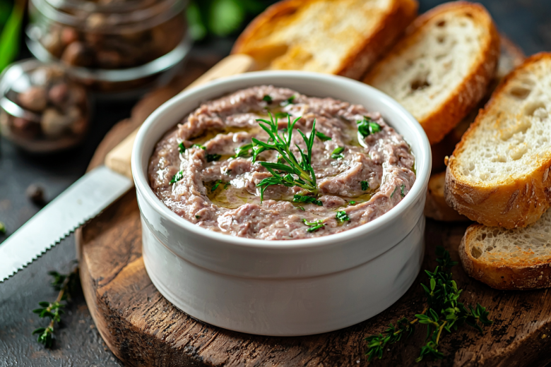 Нежный паштет из куриной печени с луковой карамелью